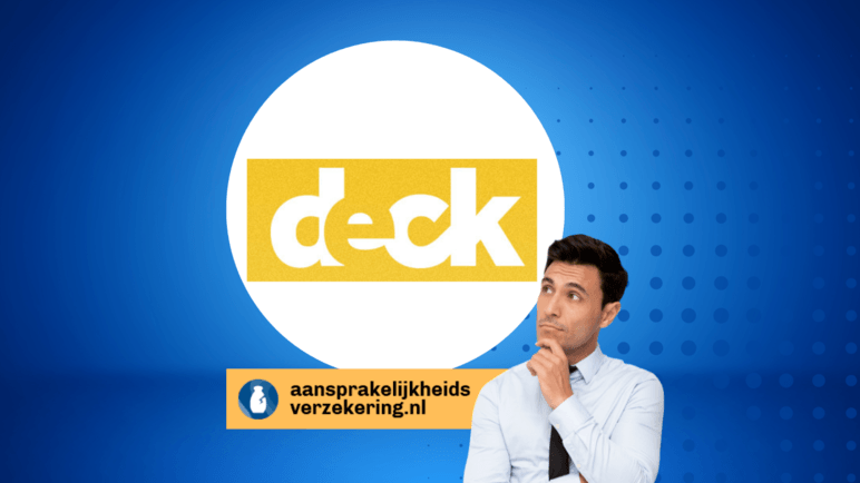 Deck aansprakelijkheidsverzekering